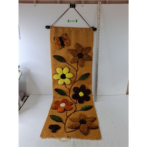 Flower Wall Canvas Decoration