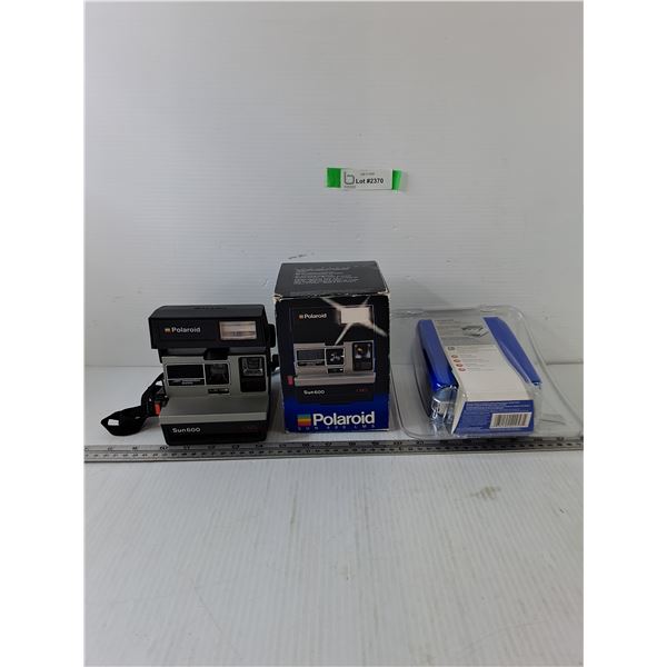 Polaroid Sun 600 LMS Open and One 600 Ultra  Sealed