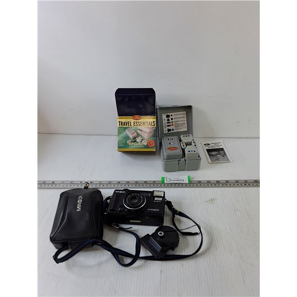 Minolta Hi-Matic AF2-M Camera and Austin House Hi-Lo Transformer Kit