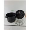 Image 1 : Large Pot with Canning Apparatus, Pickup Preferred