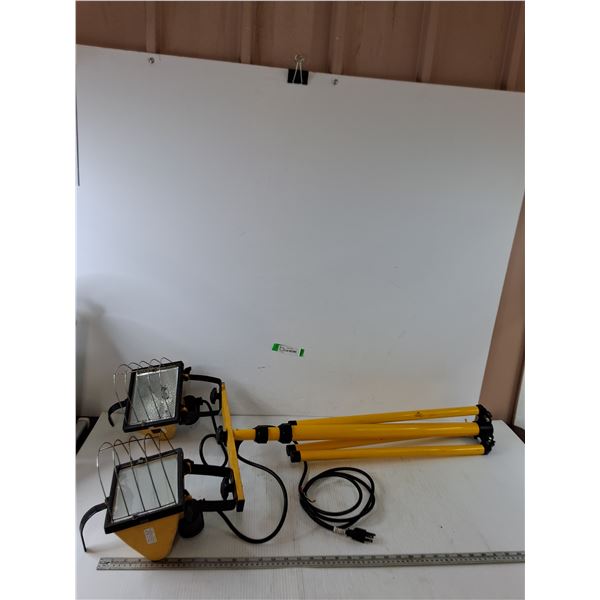 Floodlights Working, Cannot Ship