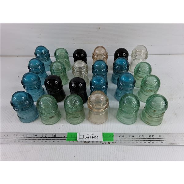 (24) Glass Insulators