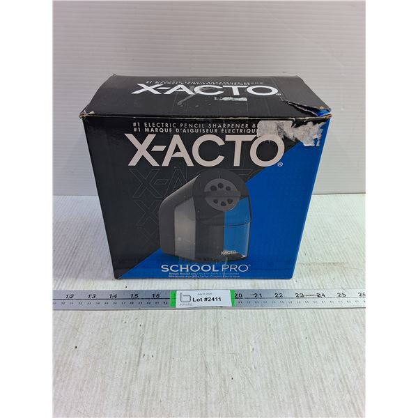 X-acto School Pro Pencil Sharpener-untested-as is