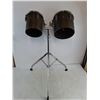 Image 2 : Pair of Tom Tom Drums w/Adjustable Stand