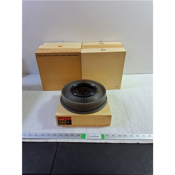 (7) Vintage Kodak Carousel Slide Tray