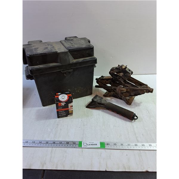 Battery Box, Oil Filter, Misc