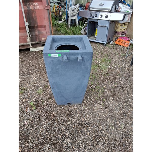 **Decorative Rain Barrel - As Is, Cannot Ship