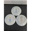 Image 2 : (3) Vintage West German Decorative Hanging Christmas Plates
