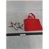 Image 1 : (2) Diecast Passenger Jet Airplanes, Tote Bag
