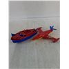 Image 2 : (2) Vintage Hubley Kiddie Toys - PT Boat & F3 Phantom Jet