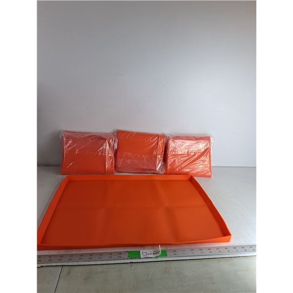 (4) Silicone Cooking Mats