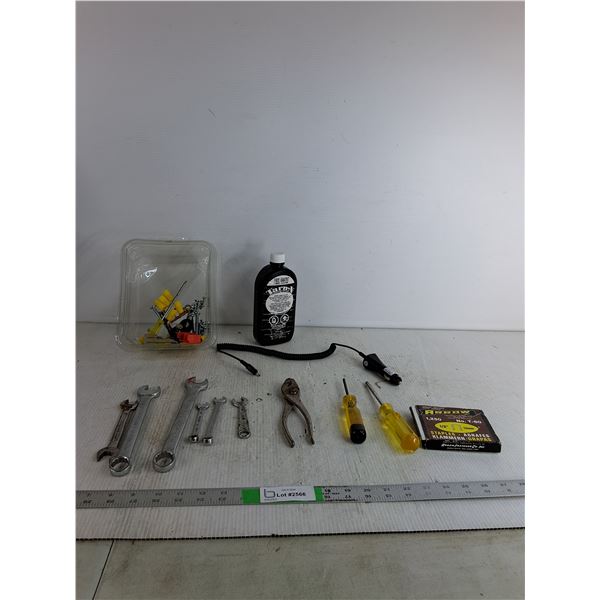 Wrenches, Screwdrivers, Staples, Tarn-x, Misc ( as is,cannot ship)