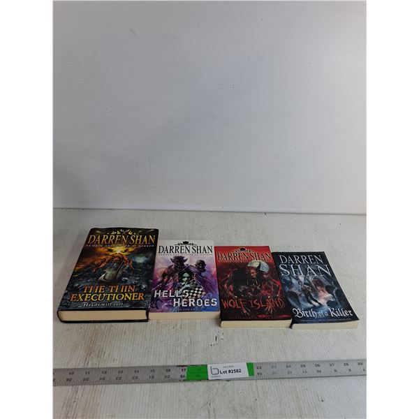 (4) Darren Shan Novels ( as is)
