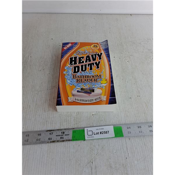 Uncle Johns Heavy Duty Bathroom Reader