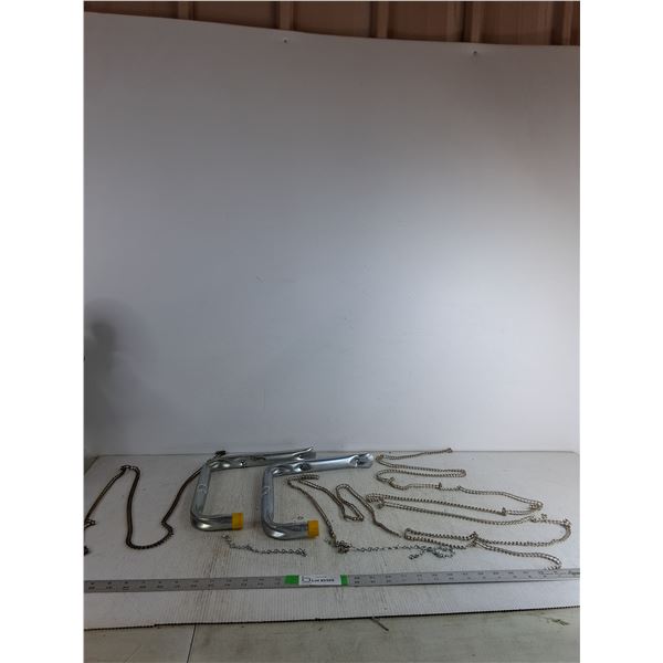 Ladder Hangers, Various Chain (as is)