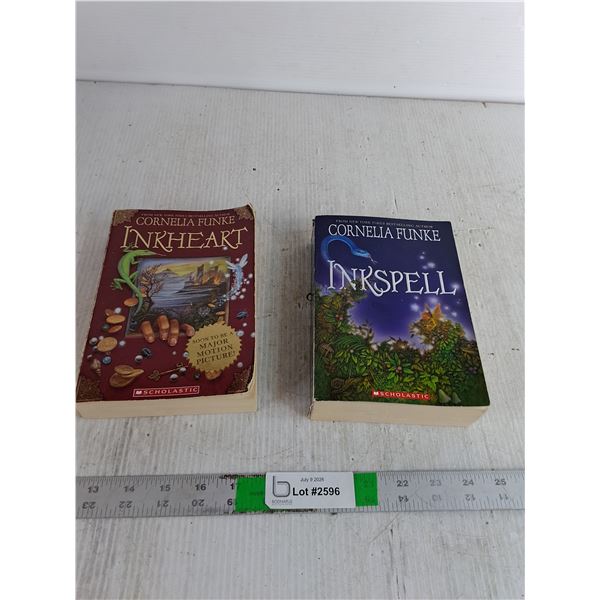 (2) Novels; InkHeart &Inkspell By Cornelia Funke