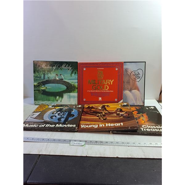 Assorted Record Sets - Orchestral, Military, Misc