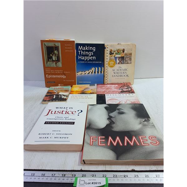 Assorted Books - Philosophy, Writing Help, Misc