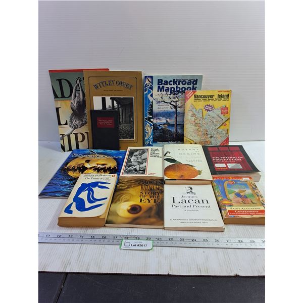 Assorted Books and Maps