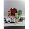 Image 1 : Vase, Placemats, Oven Mitts/Potholders, Planters, Misc