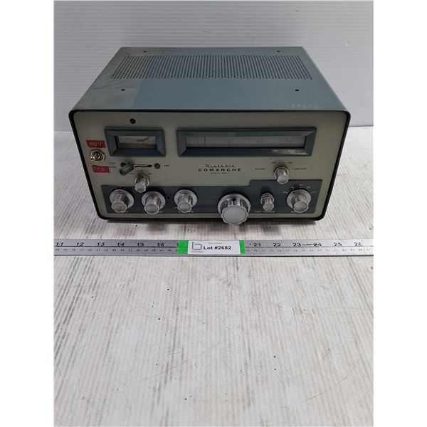Heathkit Comanche Model MR-1 Vintage Amateur Radio receiver-untestes,as is