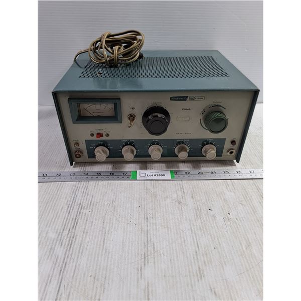 Vintage Heathkit DX-60 Amateur Radio Transmitter-untested,as is