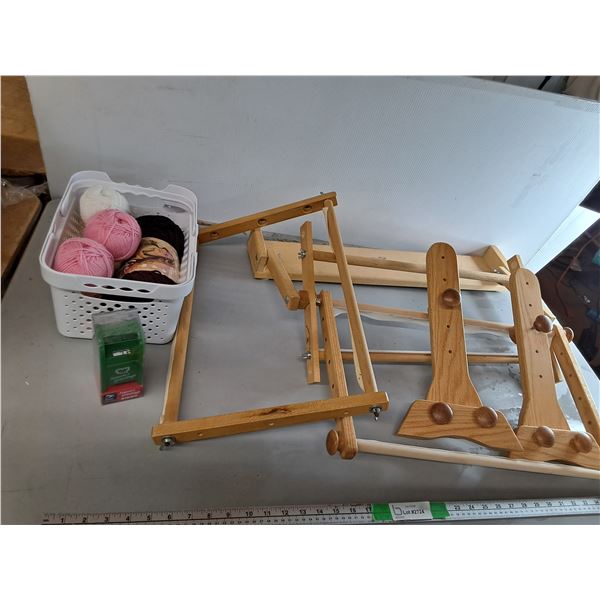 Crafting Frames-As Is, Yarn, Miniature Canada Post Mailbox. Can't Ship