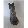 Image 3 : Porcelain Wolf Figurine 19.5"- Can't Ship