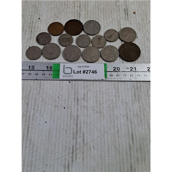 Lot of Assorted British Coins