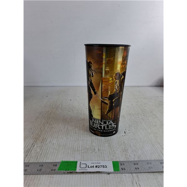 Teenage Mutant Ninja Turtle Plastic Collector Cup 8.5"