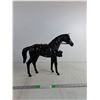 Image 1 : Leather Horse Figurine 13" ( as is)