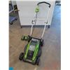 Image 2 : *Greenworks Lithium 40V Lawn Mower & (2) Batteries, Pickup Only