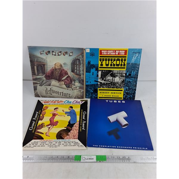 Assorted Vinyl Records - Tubes, The Spell of Yukon, Kansas Leftoverture