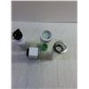 Image 2 : (4) Waterbottles Metal, Glass, Plastic up to 8''x3''