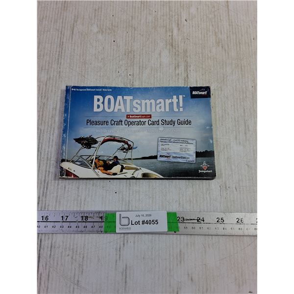 Boatsmart Pleasure Craft Operator Card Study Guide
