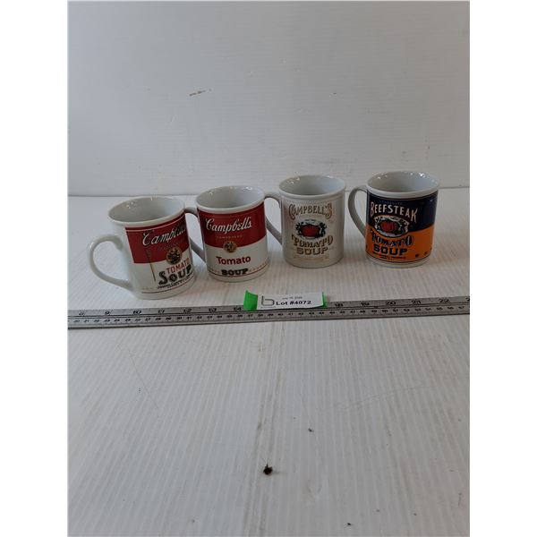 Campbell's Soup 125th Anniversary Collector's Cup (4pc)