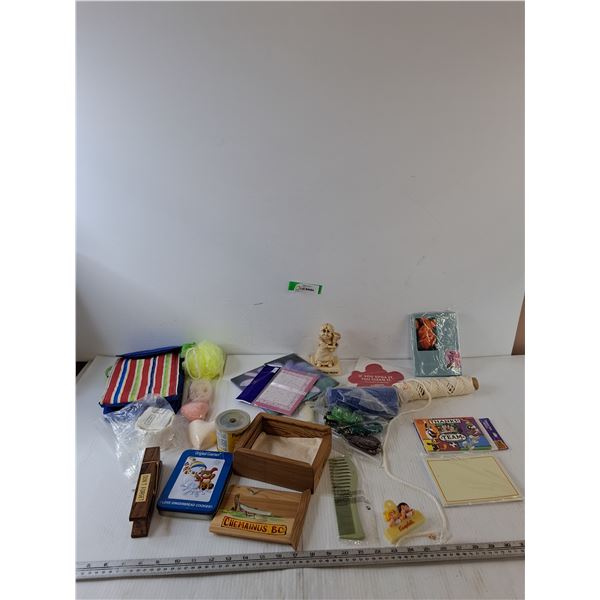 Large Clothespin, Thank You Cards, Chemainus BC Box, Hunchback, Loofah, Lunchkit