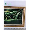 Image 3 : Painting of Moss Cavern with Waterfall