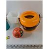 Image 3 : Ceramic Pumpkin, Halloween Candle,Candy Bucket, Square Goblet