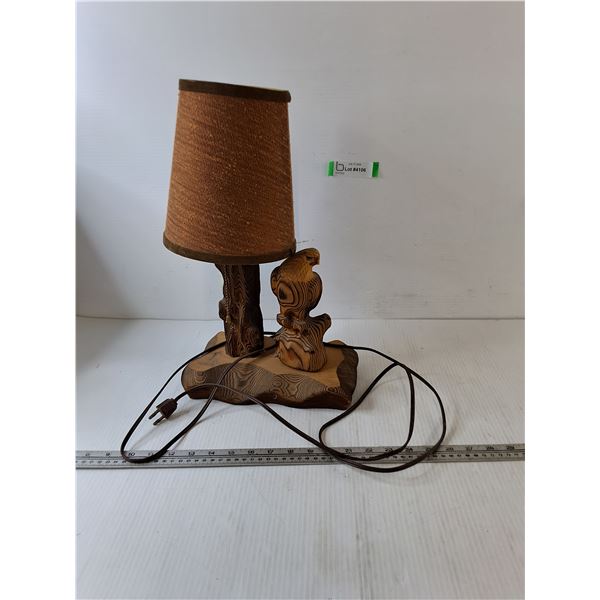 Wooden Eagle Lamp Tested Works