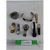 Image 1 : Assorted Quartz & Digital Watches, Desk Lighter - As Is