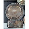 Image 2 : Silverplate Plates & Serving Dishes