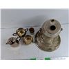 Image 5 : Silver Cream & Sugar Set, Shot Cups & Liquor Dispenser