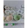 Image 4 : Plastic & Ceramic Tea Cups, Milk Glass Mugs, Glass