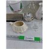 Image 3 : Coffee Pot, Cream & Sugar Set, Glass Decanter, Ceramic Vase, Misc