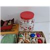 Image 5 : Assorted Christmas Decor, Towel & Cookie Jar