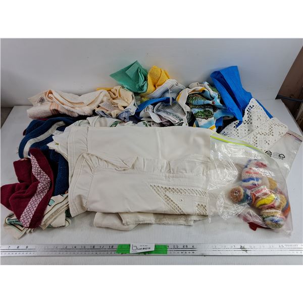 Kitchen Towels, Crochet Pieces, Mats, Misc