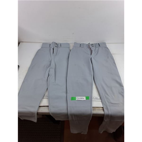 (2) Pairs of Baseball Pants - Size S - M