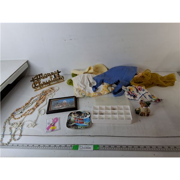 Women's Necklaces, Christmas Napkin Holder, Scarves, Misc.