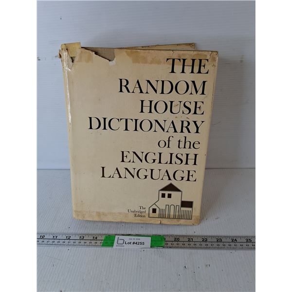 The Random House Dictionary of the English Language Book